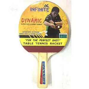 Infinite Dynamic Tennis Racket
