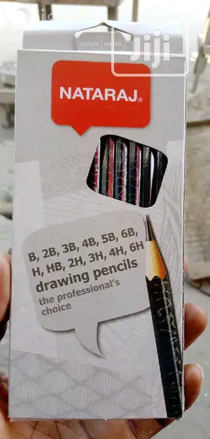 12pcs Nataraj Drawing Pencil