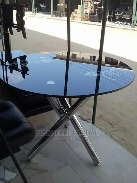 Round Glass Table