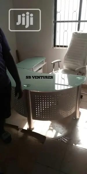 Executive White Table