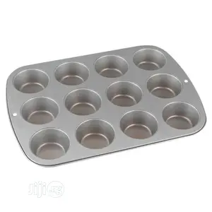 Silver-Top Muffin Pan 12 Cup 35 Cm.