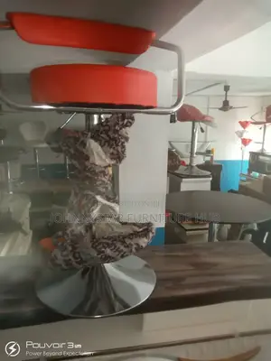 Italian Unique Chrome Leather Bar Stools