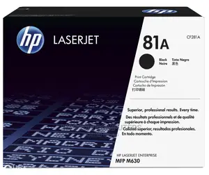 Hp Toner Cartridge Black 81a