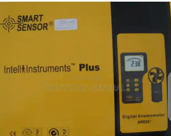 Smart Sensor Digital Anemometer Ar826+