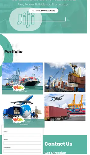 Courier Website With Fast Tracking and Barcode