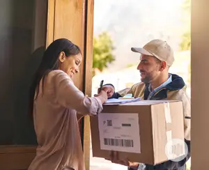 Courier Website With Fast Tracking and Barcode