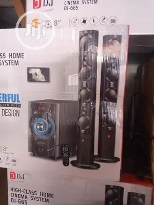 Dj 665 High-Class Home Theater With Hi-Bass Sub-Woofer