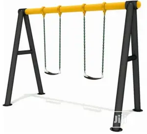 Playground Equipment 2 Seater Swing Set.