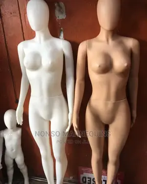 Plastic Egg Face Mannequin