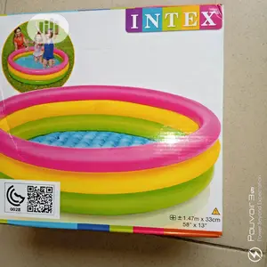 Intex Inflatable Round Pool Size 1.47 X 33cm