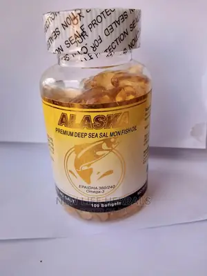 Alaska Premium Deep Sea Salmon Fish Oil.