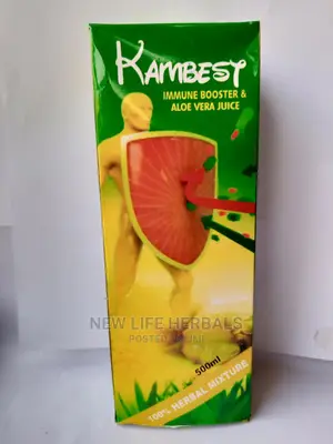 Kambest Immune Booster and Aloe Vera Juice.
