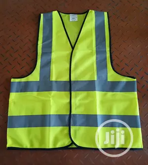 Work Safety Vest, Fluorescent Yellow Work Vest