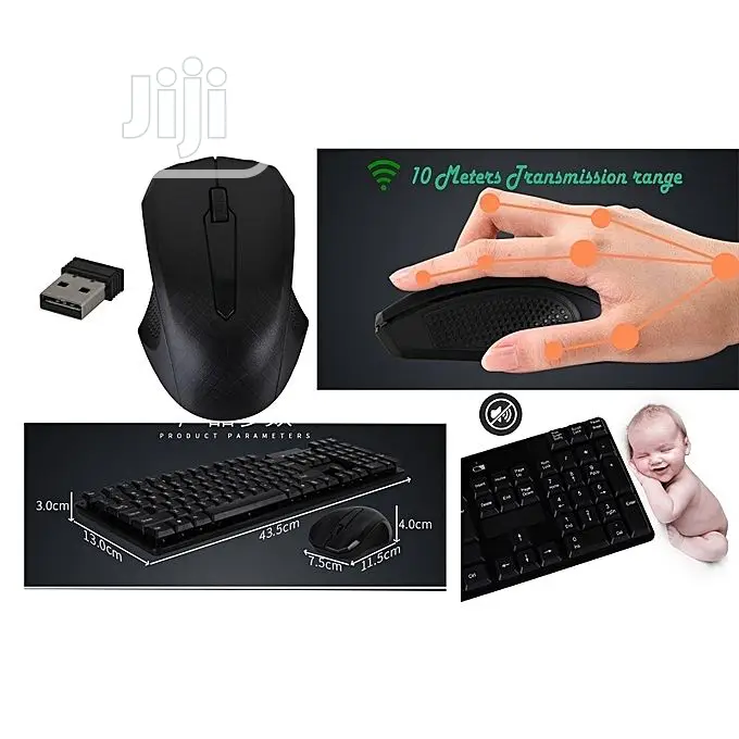 2.4ghz Wireless Keyboard Mouse
