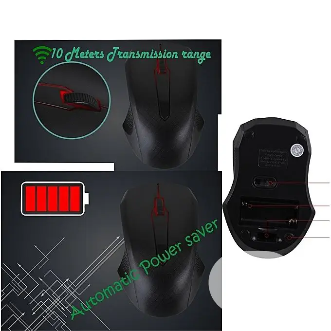 2.4ghz Wireless Keyboard Mouse