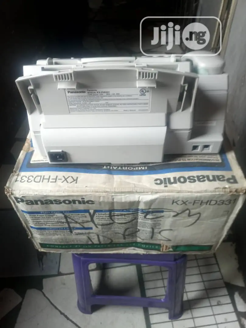Panasonic Fax Machine.(Model Kx-Fp 342 Bx)