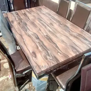 Marble Dinning Set With Six Chairs
