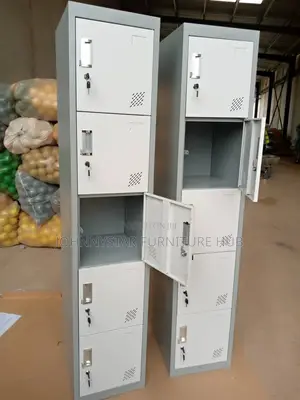 Metal Workers Lockers by 5 Lockers