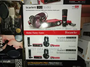 Scarlett Focusrite Studio Sound Card