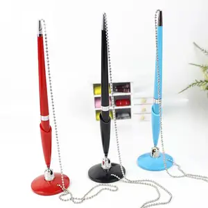 Rotating Ballpoint Pen With Base Fix On Table Counter Liqui