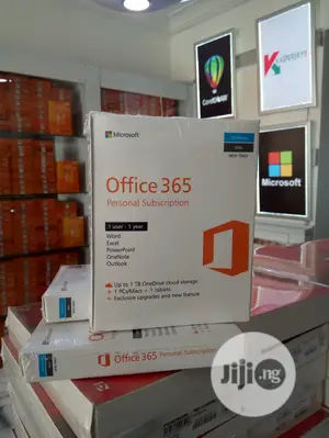 Microsoft Office 365 Personal | 1 Device | 1 Year | Box