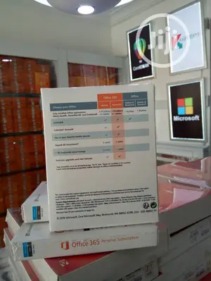 Microsoft Office 365 Personal | 1 Device | 1 Year | Box