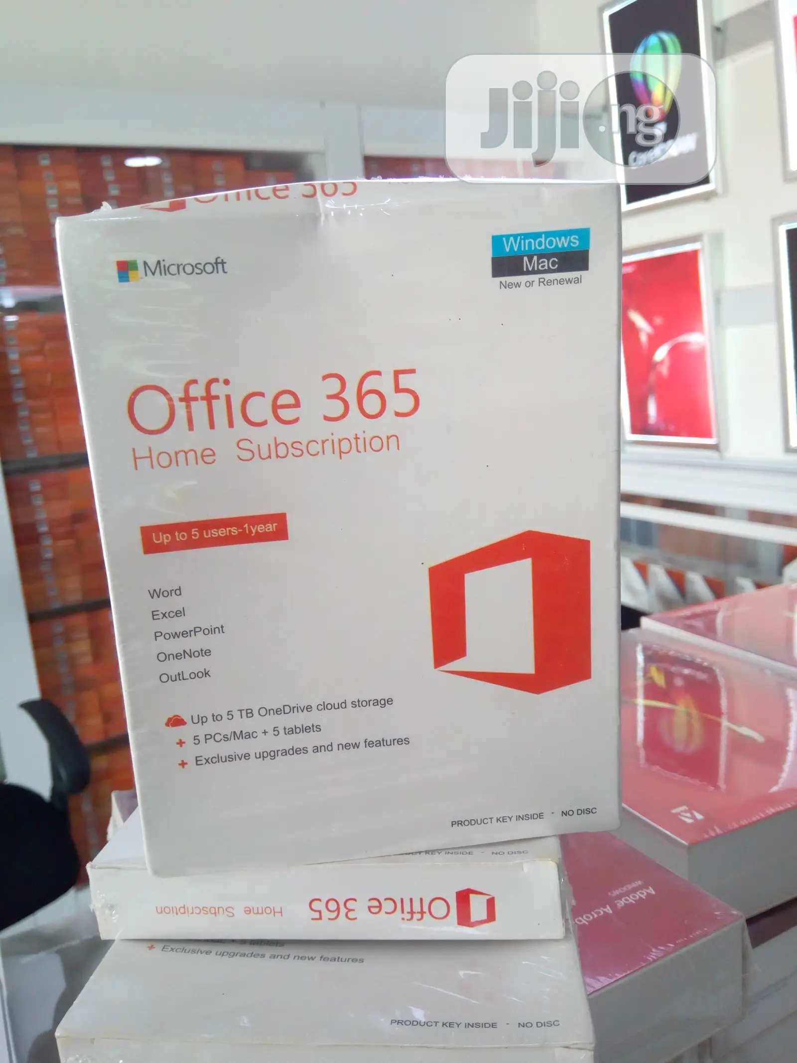 Microsoft Office 365 Home | 5 Devices | 1 Year |
