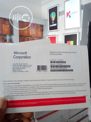 Microsoft Windows Server 2012 Standard Edition