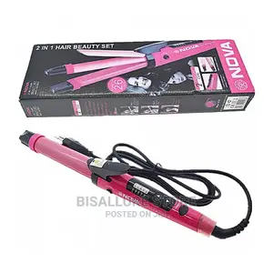 Nova Hair Curler and Straightener -Big Size