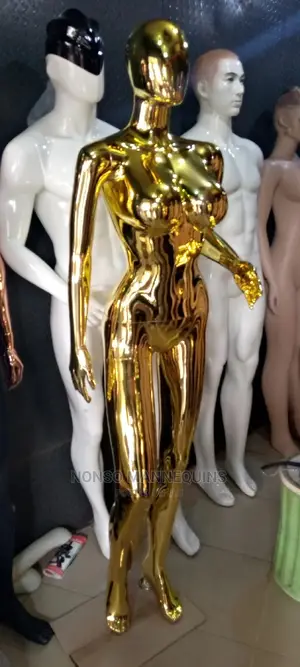 Busty Gold Size 10 Faceless Female Mannequin