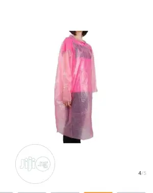 Disposable Hooded Emergency Protective Raincoat Adult -