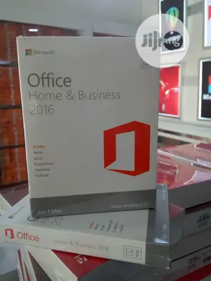 Microsoft Office Home And Business 2016 | Mac | Box