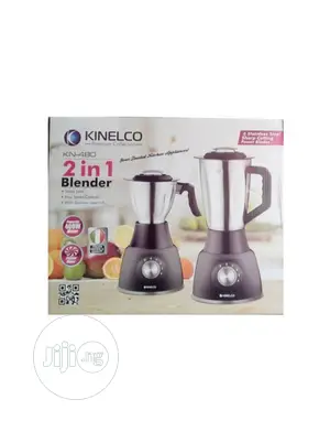 Kinelco 2in1 Stainless Jar Electric Blender and Mill