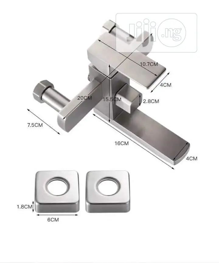 Bath Mixer Square Big
