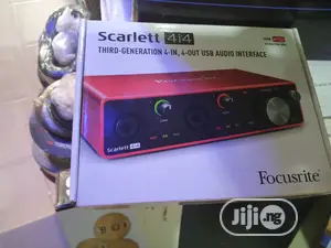 Scarlett Sound Card 4!4 THIRD Generation