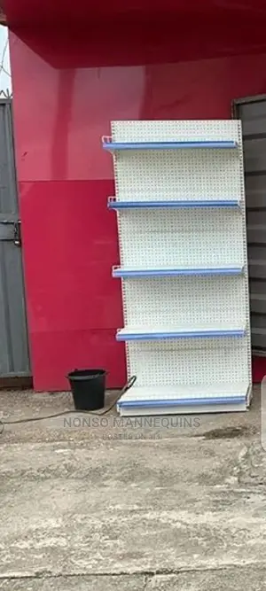5 Steps Single Sided Supermarket Shelves