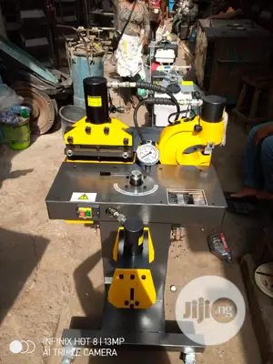 3 in 1 Hydraulic Machine(Crimping, Bending and Punching)