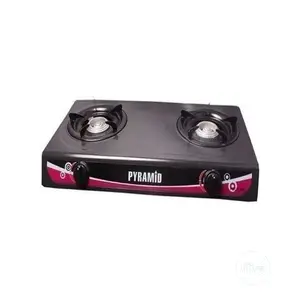 Pyramid Double Burner Automatic Ignition Gas Cooker