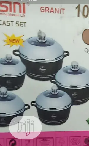 Professional Marble Diecast Set 5pcs Non-Stick Pot