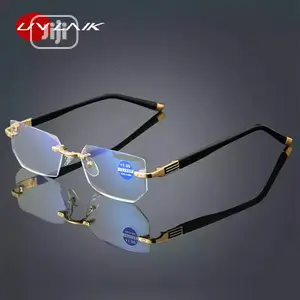 Rimless Reading Glasses Anti-Bluray