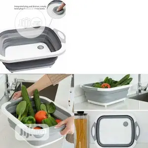 Foldable Kitchen Drainer Bowl Turned Tray