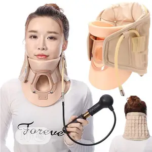 Neck Collar Air Traction Support Cervical Therapy Massager