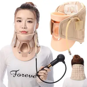 Neck Waist Back Brace Support Cervical Therapy Massager