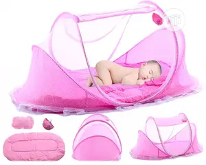 Baby Foldable Bed With Mosquito Net Cover