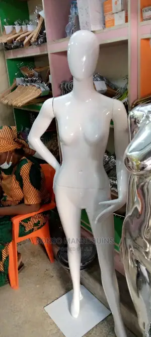 New Glossy White Female Display Mannequins