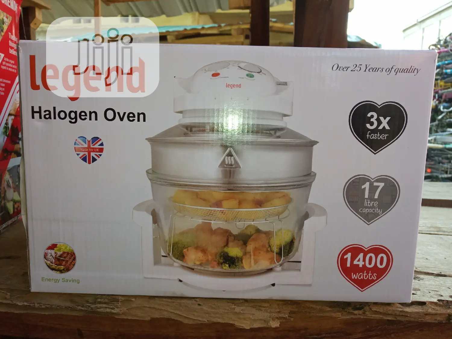 Legend Halogen Oven Airfryer 17 Litres Capacity, 1400watts.