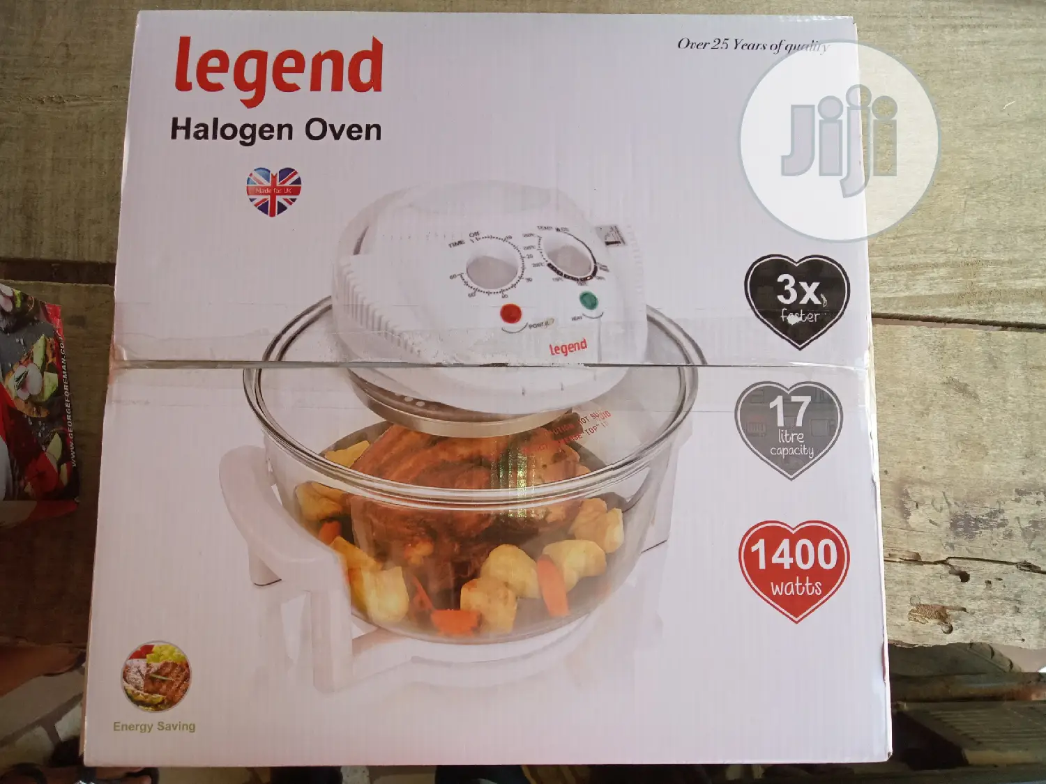 Legend Halogen Oven Airfryer 17 Litres Capacity, 1400watts.