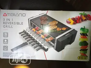 Ambiano 3 In 1 Reversible Grill 1200watts.