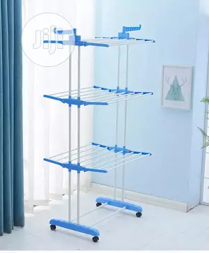 Mobile Multipurpose Cloth Dryer Clothes Rack Clothes Hanger