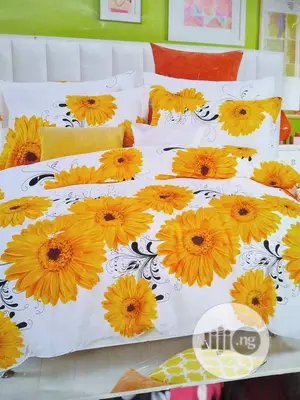 Super Duve,Bedsheet With 4 Pillow Cases